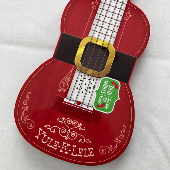 Hallmark Yule-K-Lele 2013 Plays 5 Holiday Songs At Your Fingertips. New In Box - Picture 5 of 14